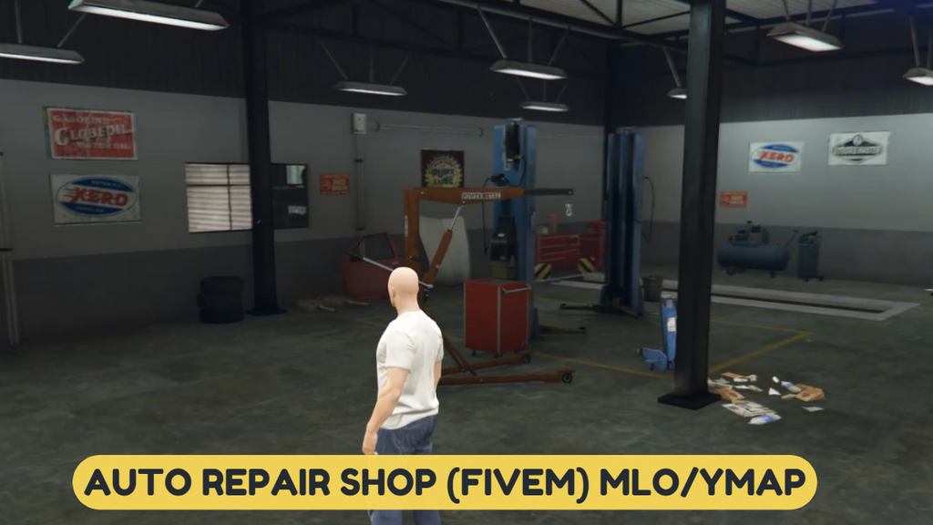 Auto Repair Shop (FiveM) MLO/YMAP