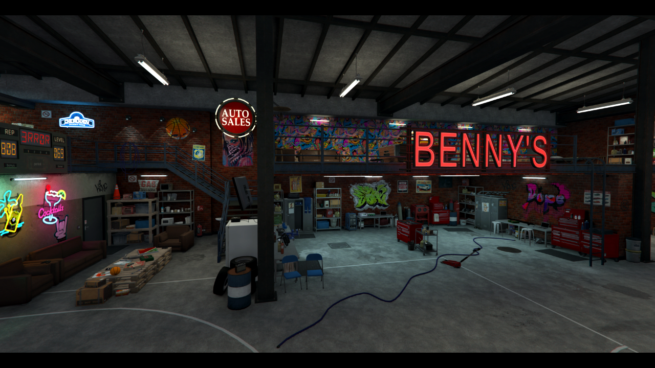 Bennys Map | FiveM Maps – Fivem Mlo | Fivem Maps Shop