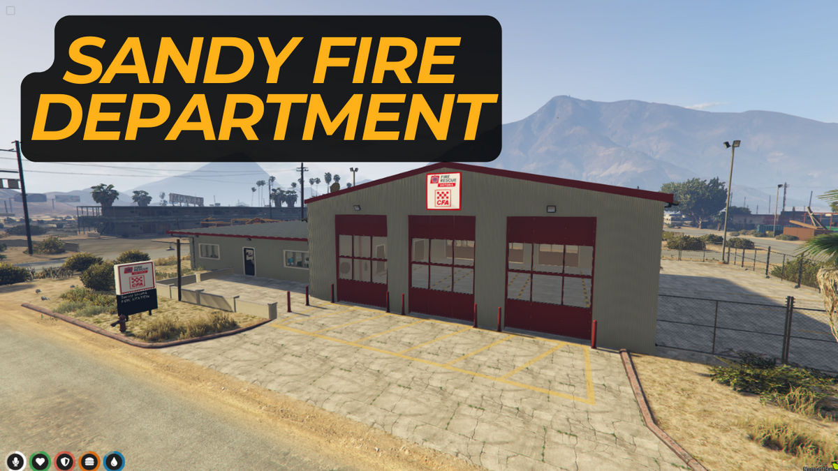 Sandy Fire Department FiveM MLO | FiveM maps – Fivem Mlo | Fivem Maps Shop