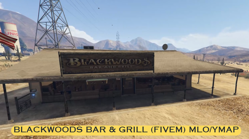 Blackwoods Bar & Grill (FiveM) MLO/YMAP
