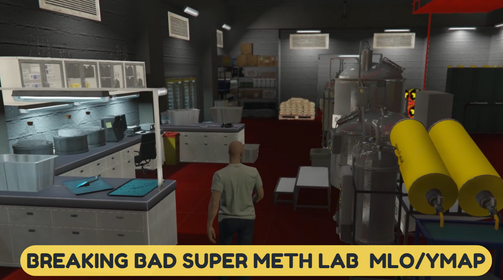 Breaking Bad Super Meth Lab (FiveM) MLO/YMAP