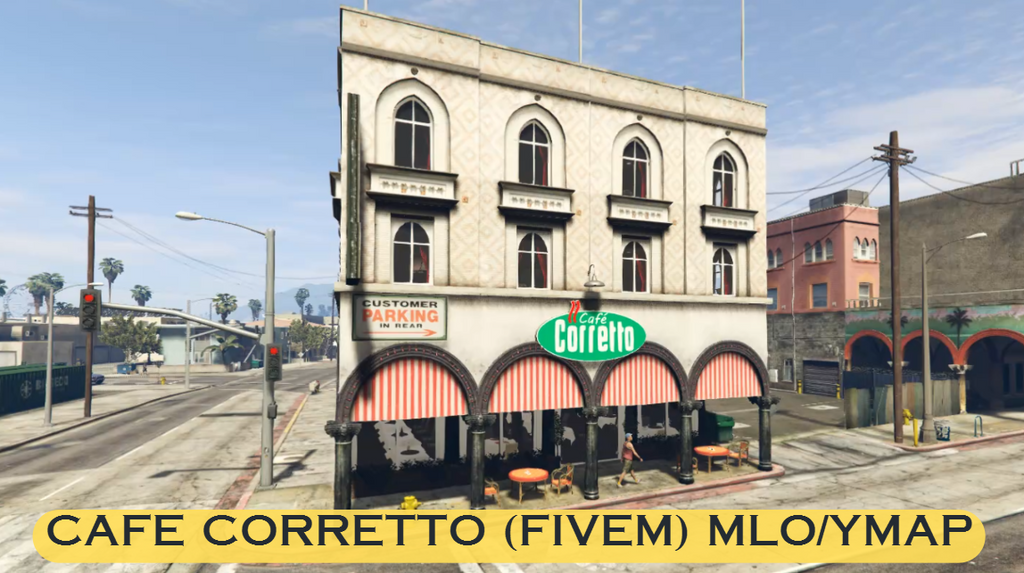 Cafe Corretto (FiveM) MLO/YMAP
