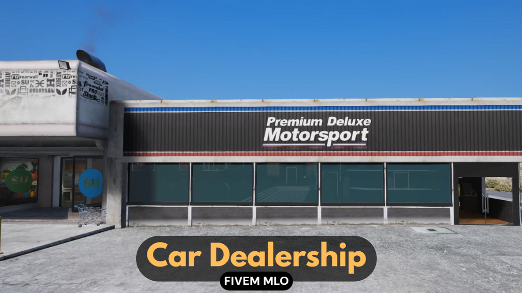Car Dealership [Harmony|PDM] FiveM MLO