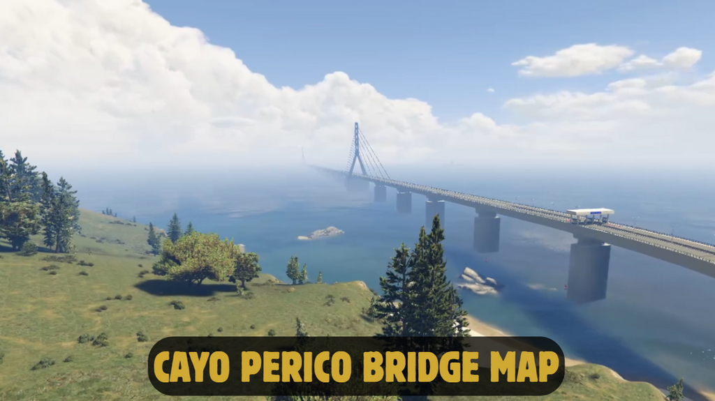 Cayo Perico Bridge Map