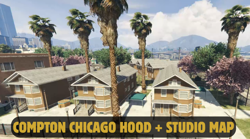 Compton chicago Hood + Studio Map