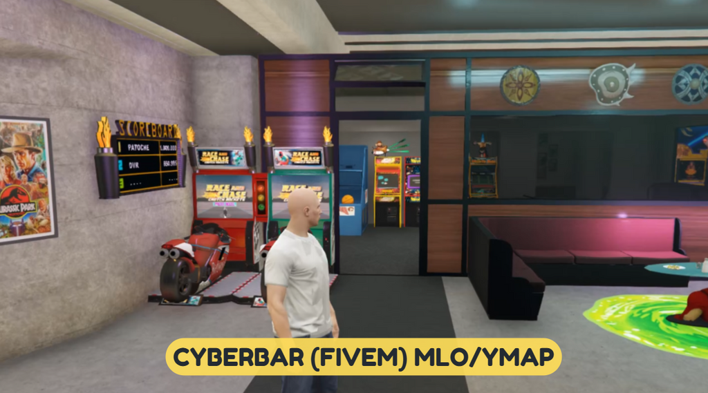 CyberBar (FiveM) MLO/YMAP