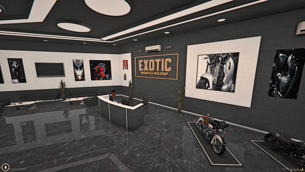 Exotic Motors Dealership (FiveM) MLO/YMAP