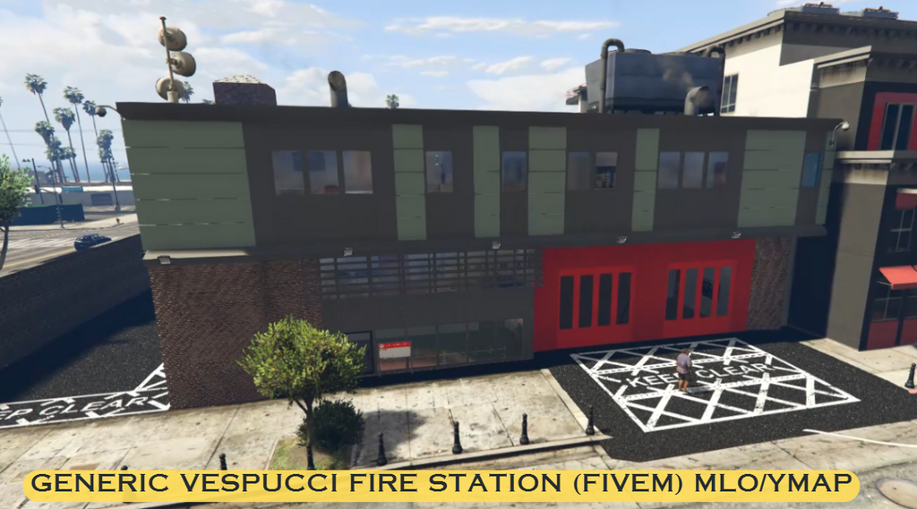 Generic Vespucci Fire Station (FiveM) MLO/YMAP