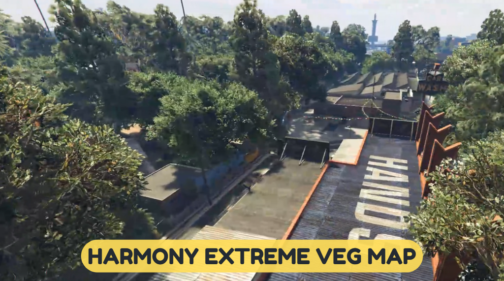 Harmony Extreme Veg Map