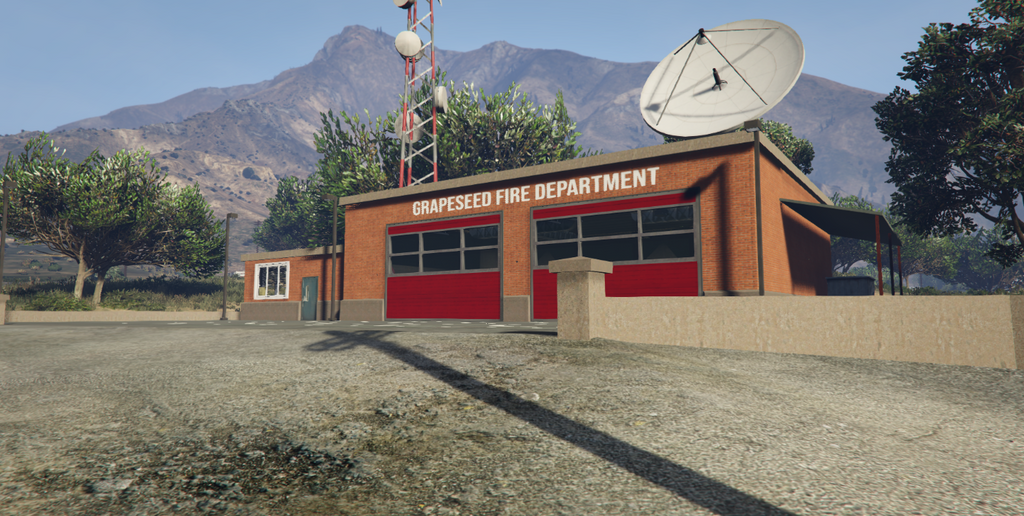 Hedwigs Grapeseed, & Paleto Sheriff Stations Grapeseed Fire Station