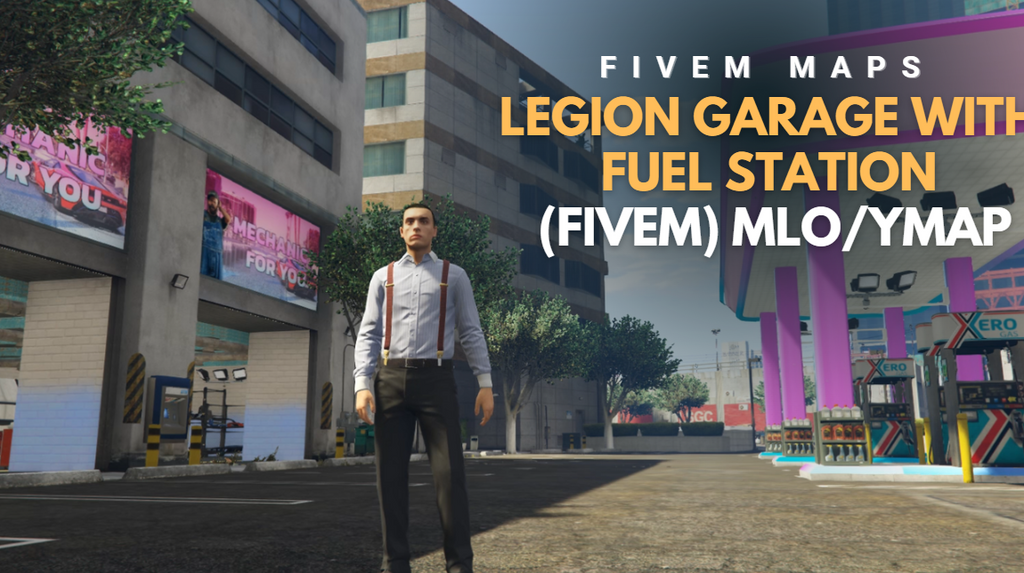 Legion Garage With Fuel Station MLO