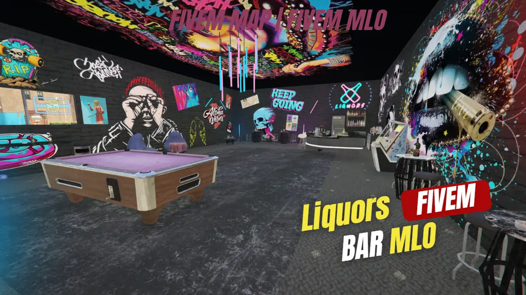 Liquors Bar MLO for FiveM | Realistic Bar & Nightlife RP Map