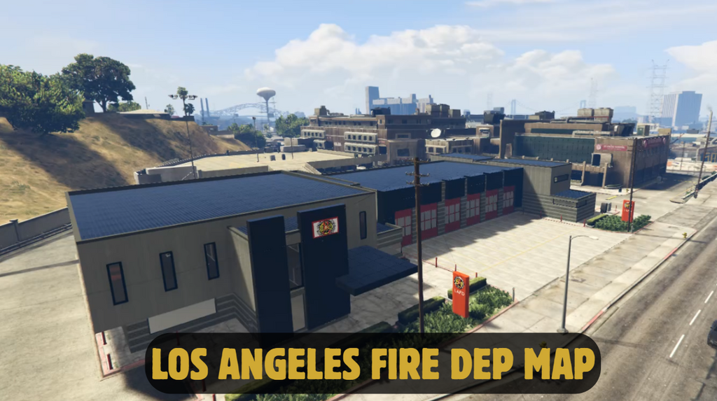 Los Angeles Fire Dep Map