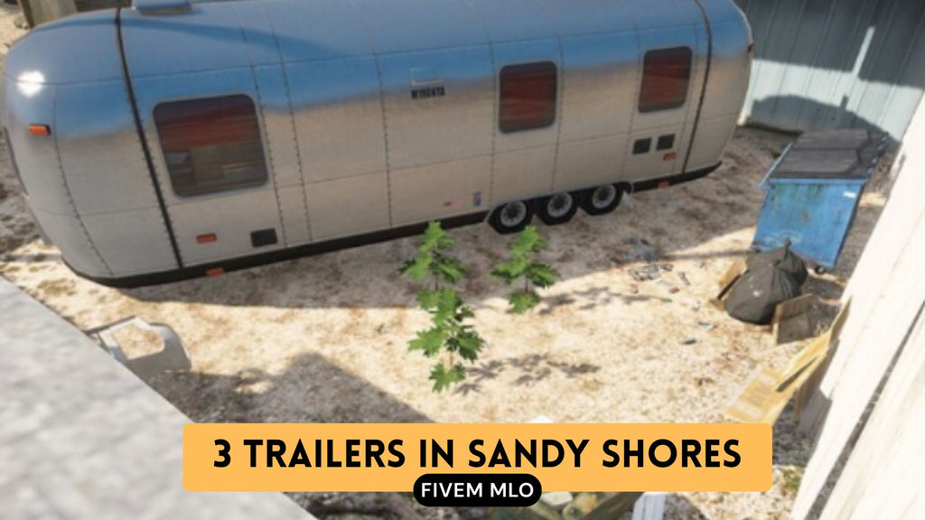 3 Trailers in Sandy Shores MLO