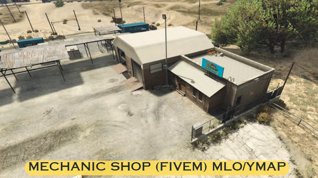 Mechanic shop (FiveM) MLO/YMAP