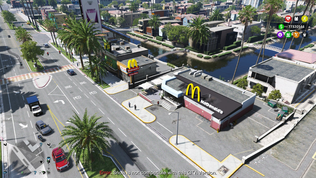 New Mcdonalds (FiveM) MLO/YMAP