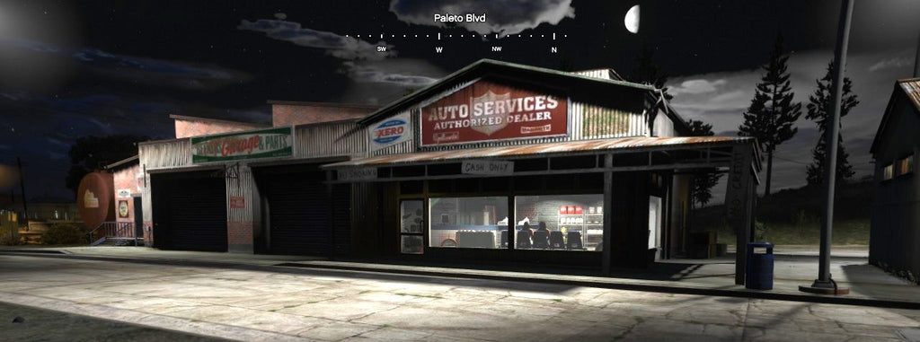 Paleto Bay Gas Station & Garage (FiveM) MLO/YMAP