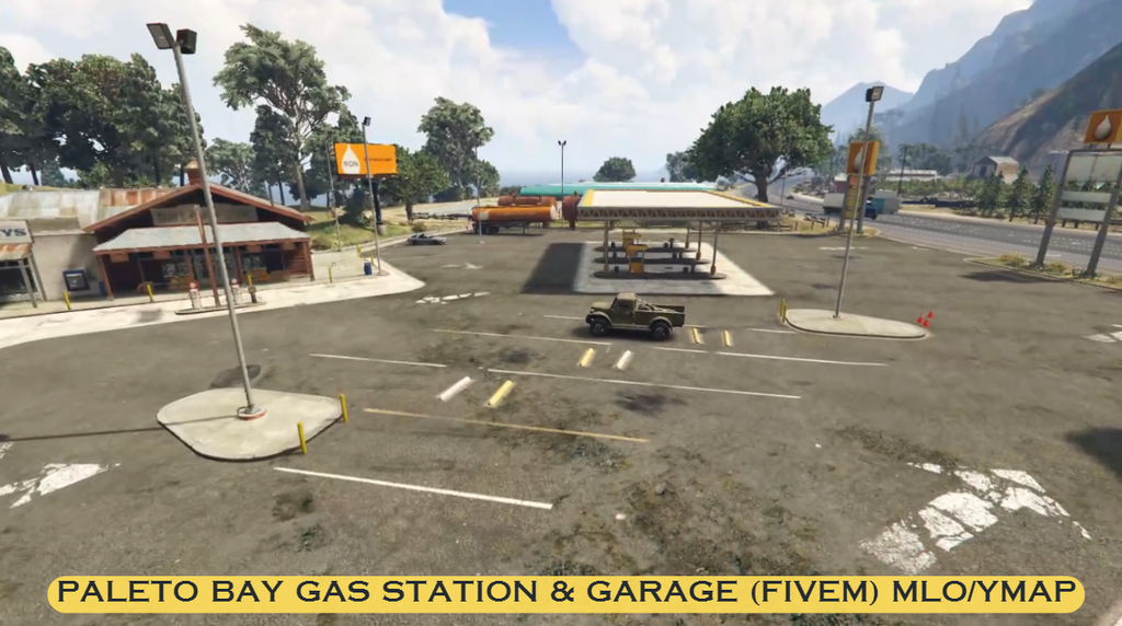 Paleto Bay Gas Station & Garage (FiveM) MLO/YMAP