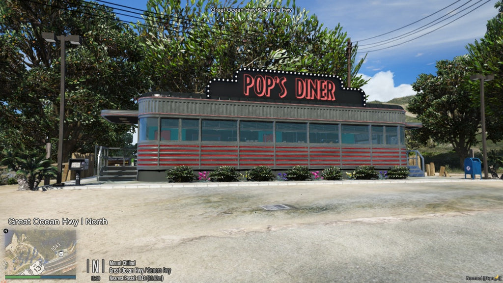 Pops Diner (FiveM) MLO/YMAP