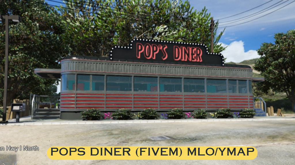 Pops Diner (FiveM) MLO/YMAP