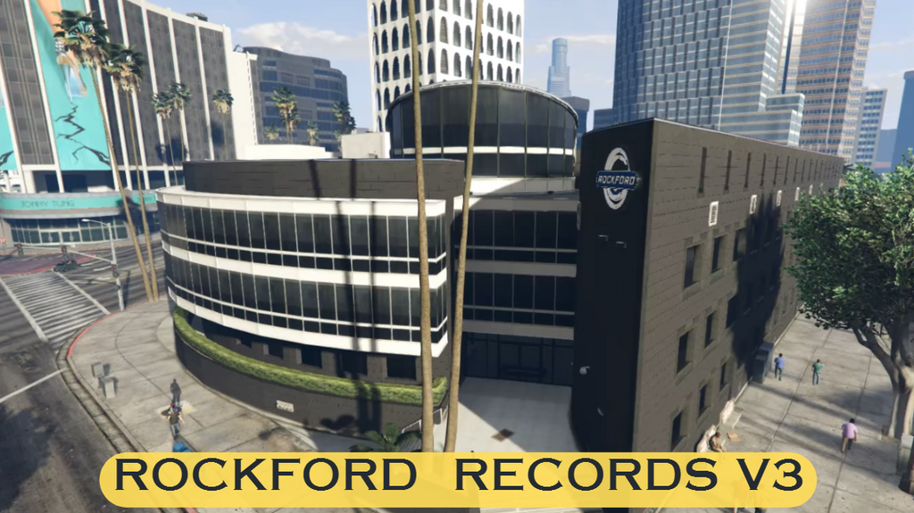 Rockford Records V3 (FiveM) MLO/YMAP