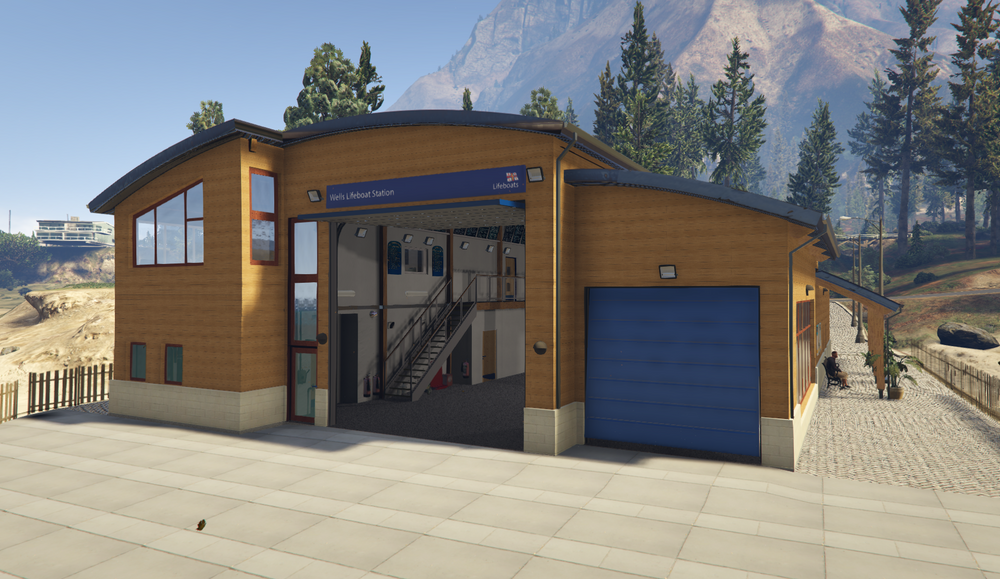 Wells Lifeboat Station (FiveM) MLO/YMAP